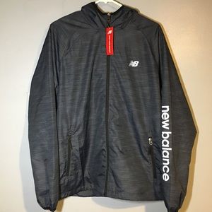 New Balance Windbreaker Men‘s Large Navy Blue